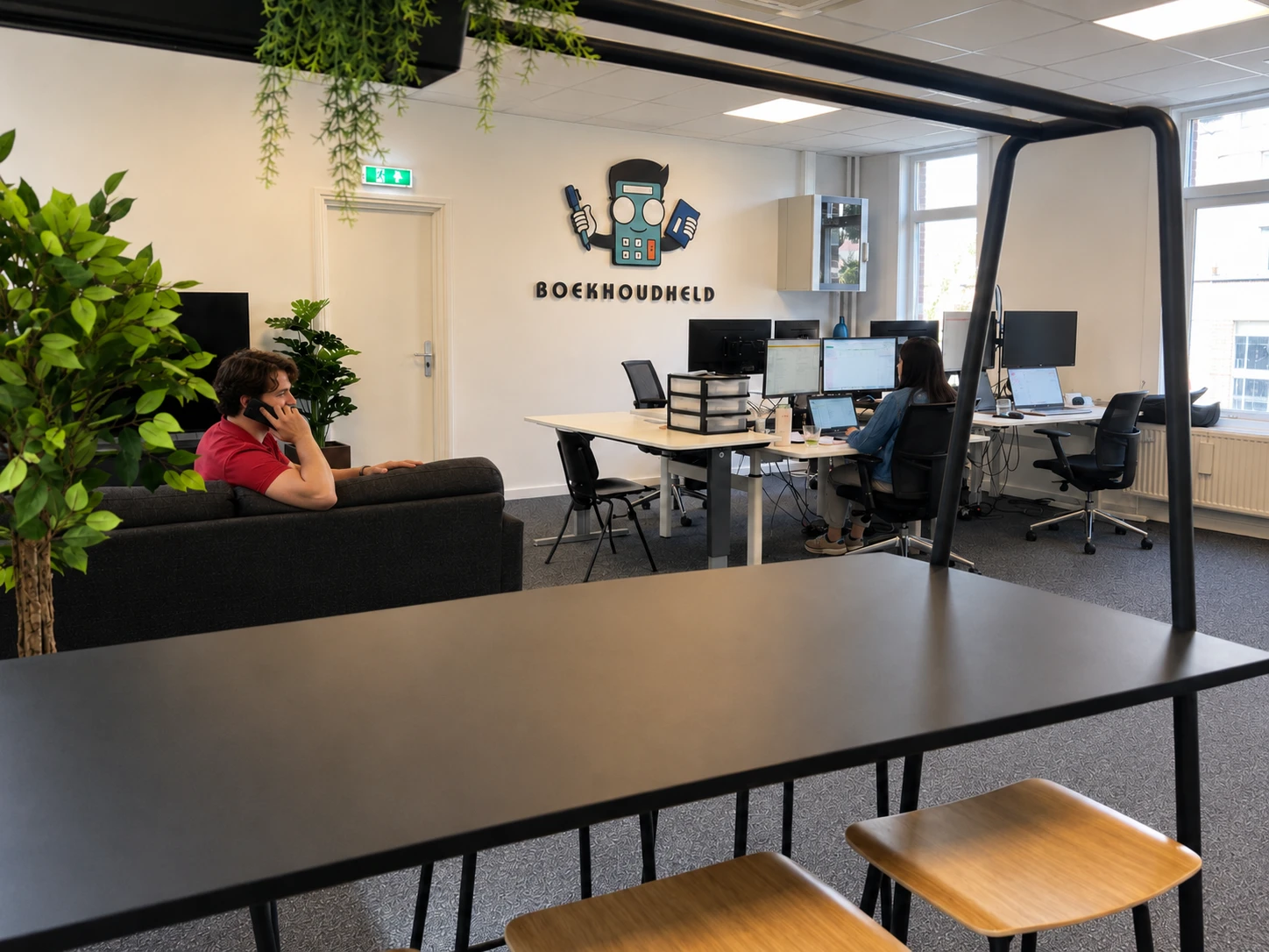 Het kantoor van Boekhoudheld aan de Maaskade in Rotterdam
