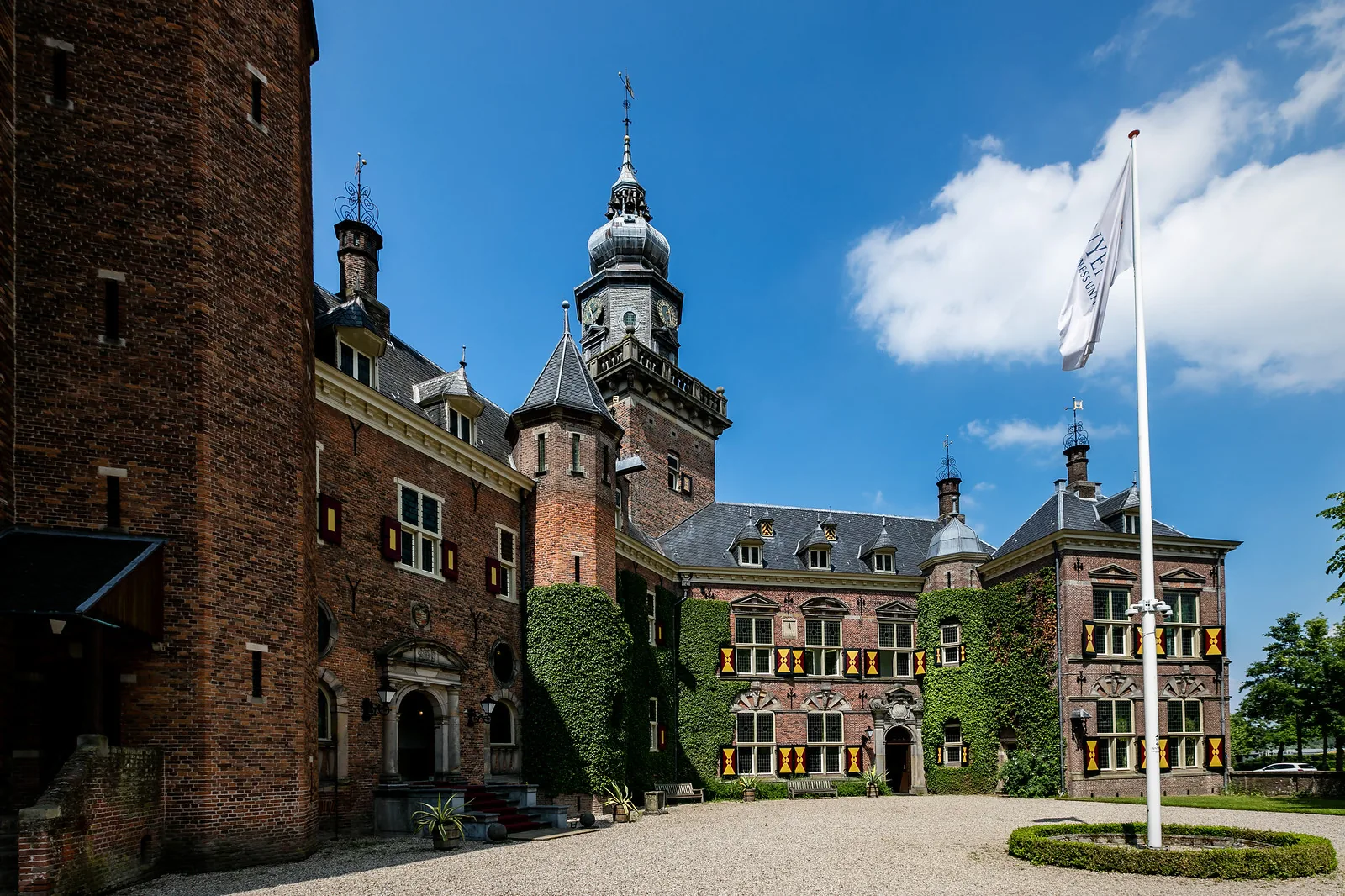 Het landgoed van Nyenrode Business Universiteit in Breukelen